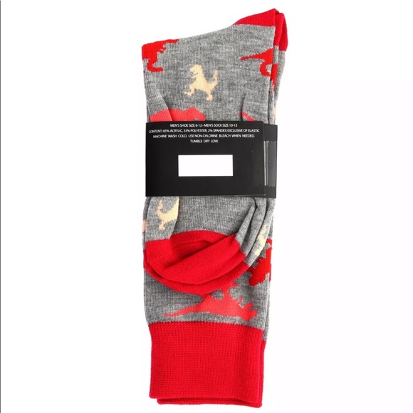 Novelty fun socks - Dinosaur T. Rex - Picture 2 of 6